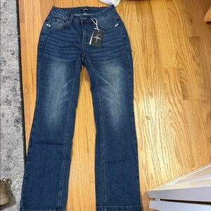 Women's Dark Blue Stretch Jeans NWT